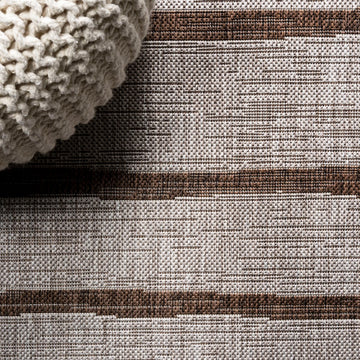 Colonia Berber Stripe Indoor/outdoor Area Rug